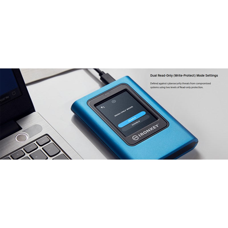 Kingston IronKey Vault Privacy 80 XTS-AES 256-bit Encrypted External SSD Kingston IronKey Vault Privacy 80 XTS-AES 256-bit Encrypted External SSD
